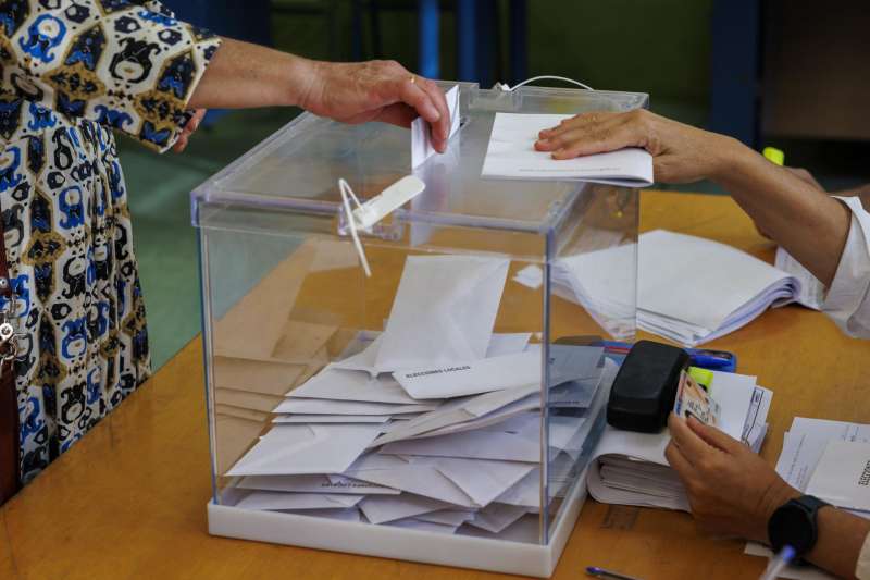 Imagen de archivo de una urna electoral. /EFE