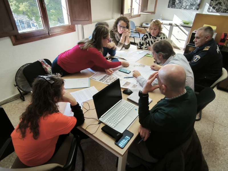 Reuni�n comisi�n t�cnica de Benet�sser.EPDA