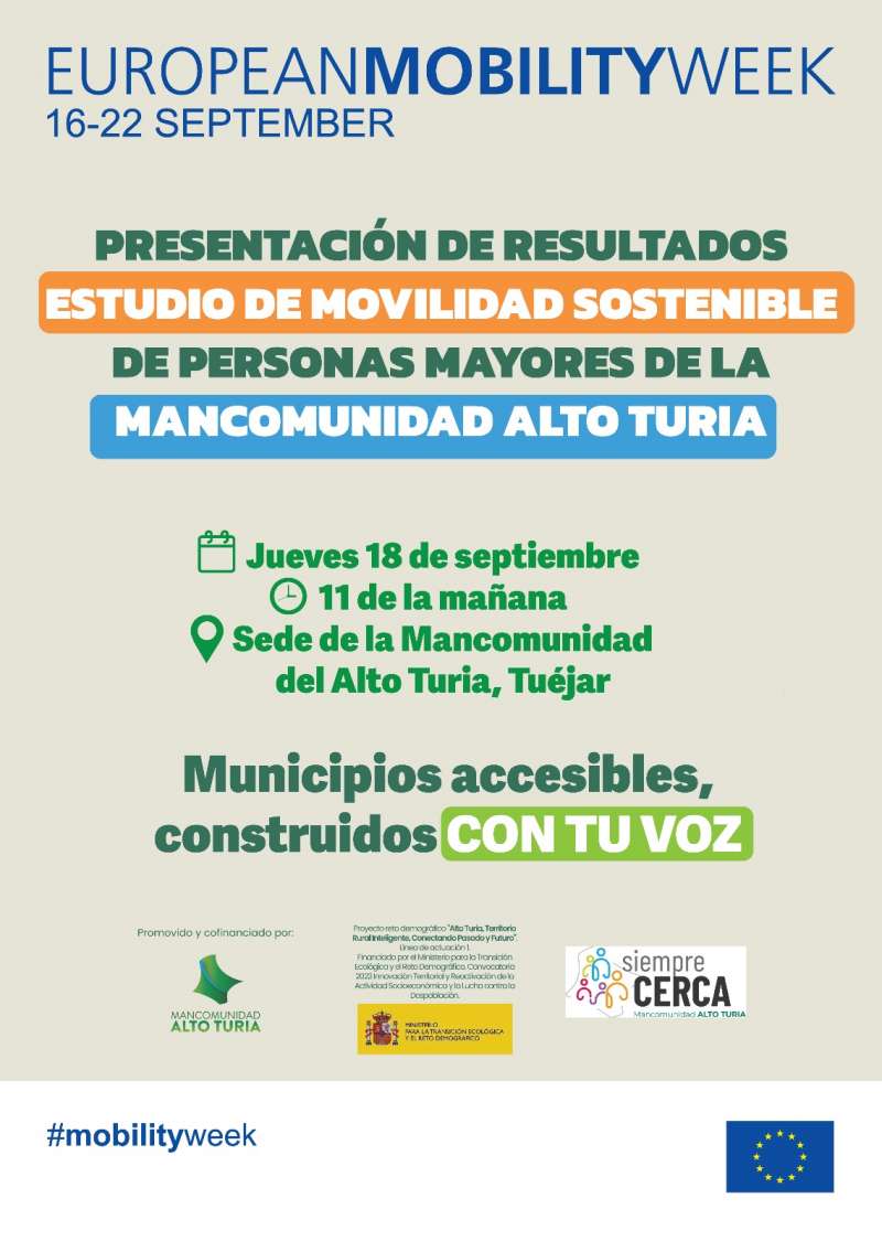 Cartel de la presentacin del estudio. EPDA