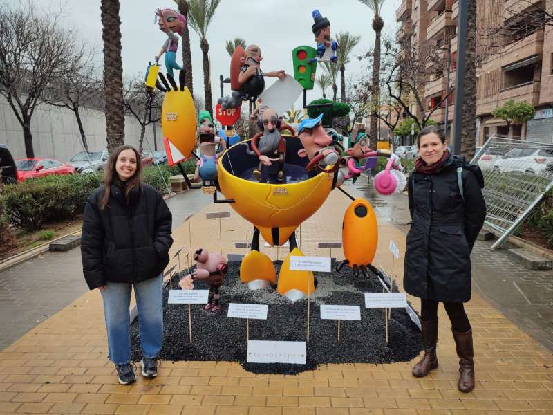 la falla inclusiva de Cronista Vicent Beguer. EPDA