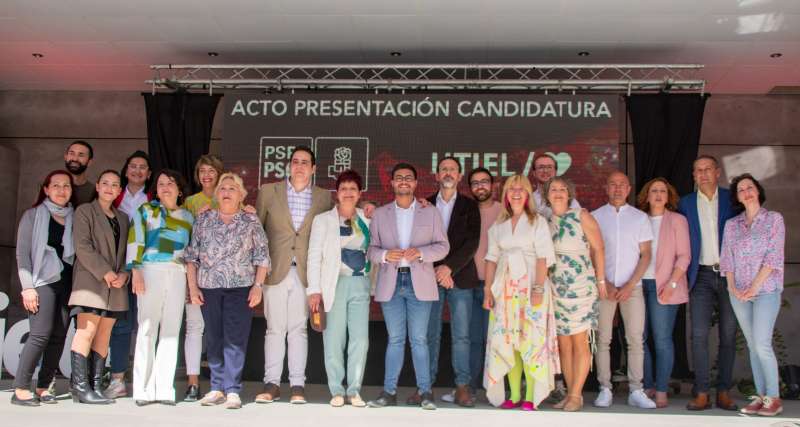 Presentación de la candidatura de Fernando Arenas en la Casa Alamanzón de Utiel./EPDA