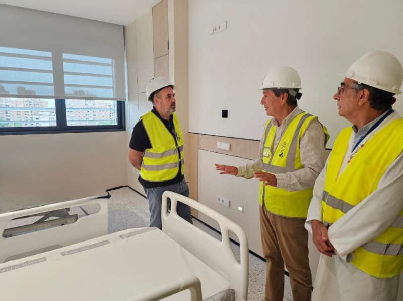 Visita a las obras de ampliacin del Clnico | EPDA