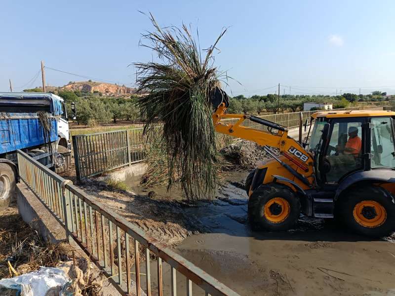 Treballs de prevenci a Llria. EPDA