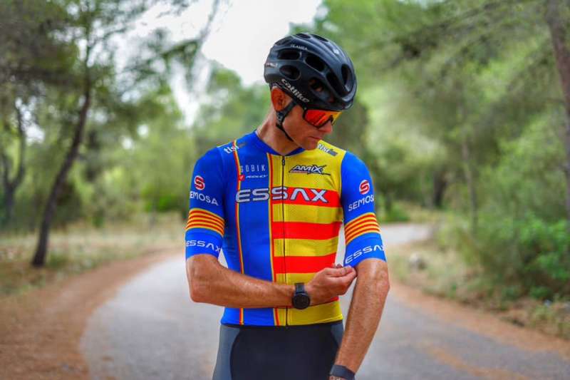 El ciclista alberiqueny Óscar Moscardó. /EPDA