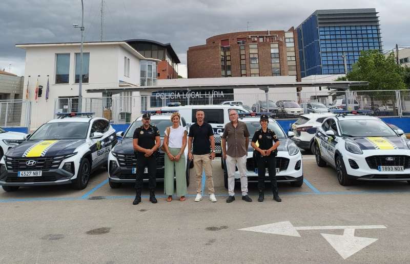 Nuevas vehculos de la Polica Local de Llria.EPDA