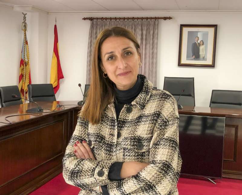 Rosa Almela, nova alcaldessa de Guadassuar./EPDA