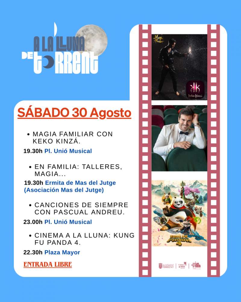 Cartell de A la lluna de Torrent.EPDA