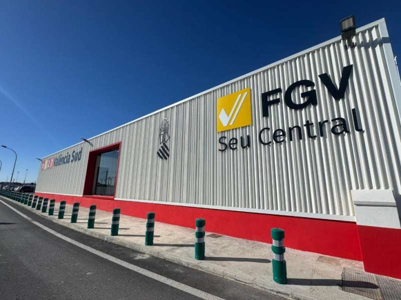 Nuevas instalaciones de la estaci�n de Val�ncia Sud.EPDA