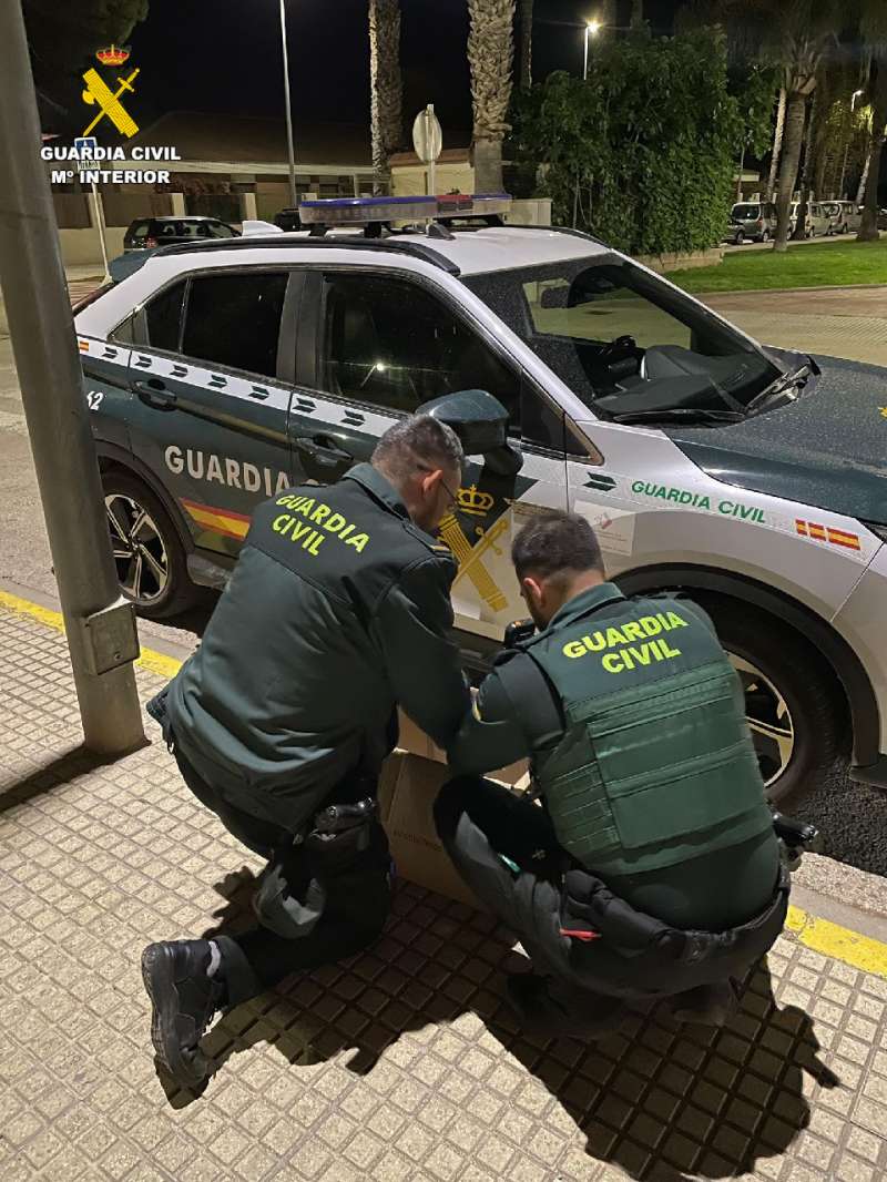 Imagen cedida por la Guardia Civil