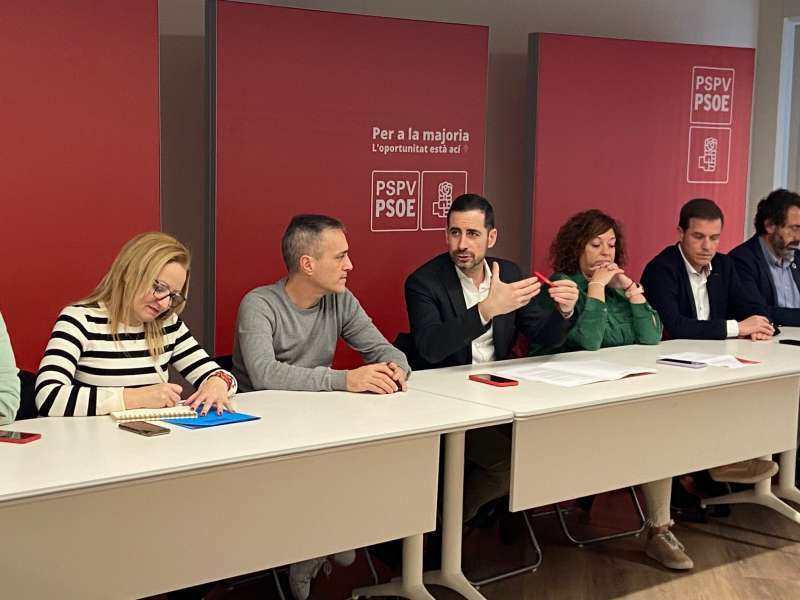 La presidenta de la Ejecutiva Provincial, Neus Garrigues, coordinará el comité de Estrategia y Jorge Vidal será el coordinador de Organización y Planificación. / EPDA