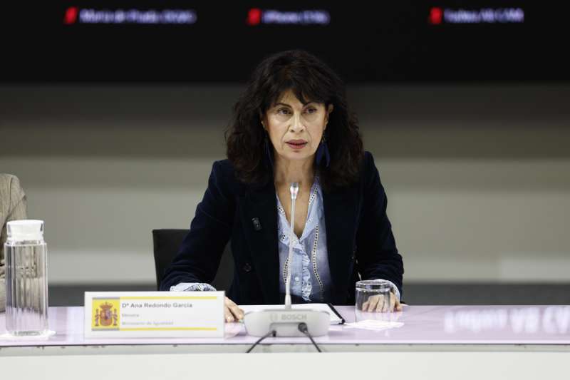  La ministra de Igualdad, Ana Redondo, en un una reciente imagen. EFE Rodrigo Jim�nez


