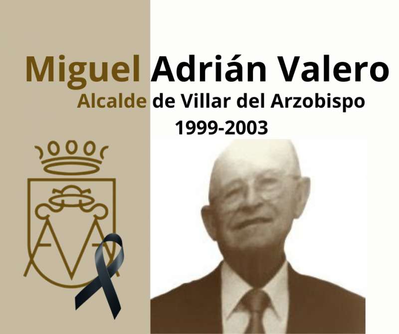 Miguel Adrin Valero fue alcalde de Villar del Arzobispo entre 1999 y 2003. EPDA