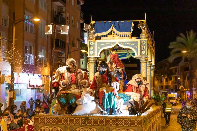 Foto de archivo de la última Cabalgata de Reyes en Paterna