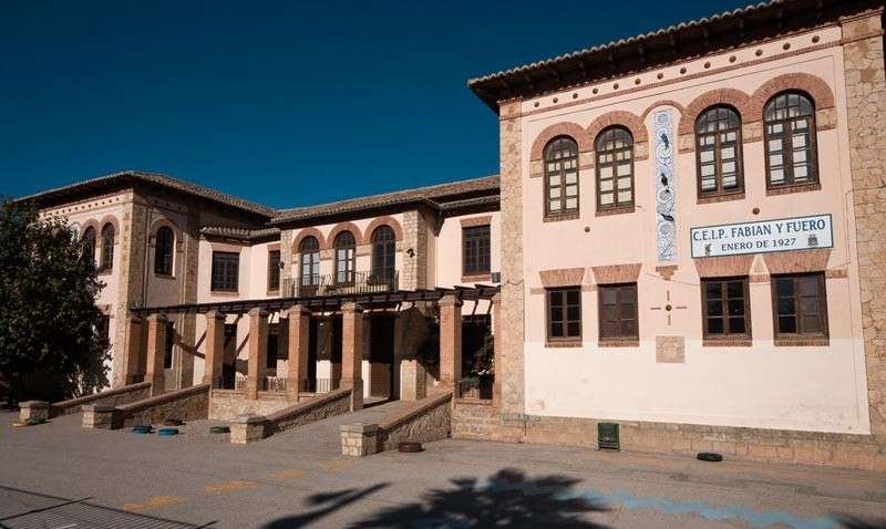 Edificio Las Escuelas del hasta ahora llamado CEIP Fabi�n y Fuero. EPDA