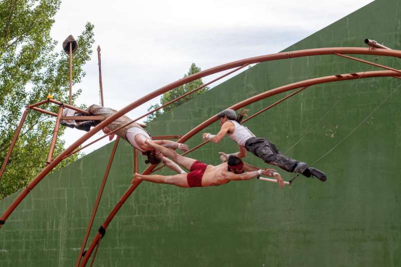 Espectculo circense ?Volando Vengo?.  EPDA