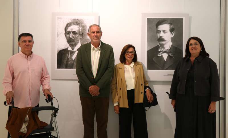 Inauguraci de lexposici.  Foto: Aj. Sagunt