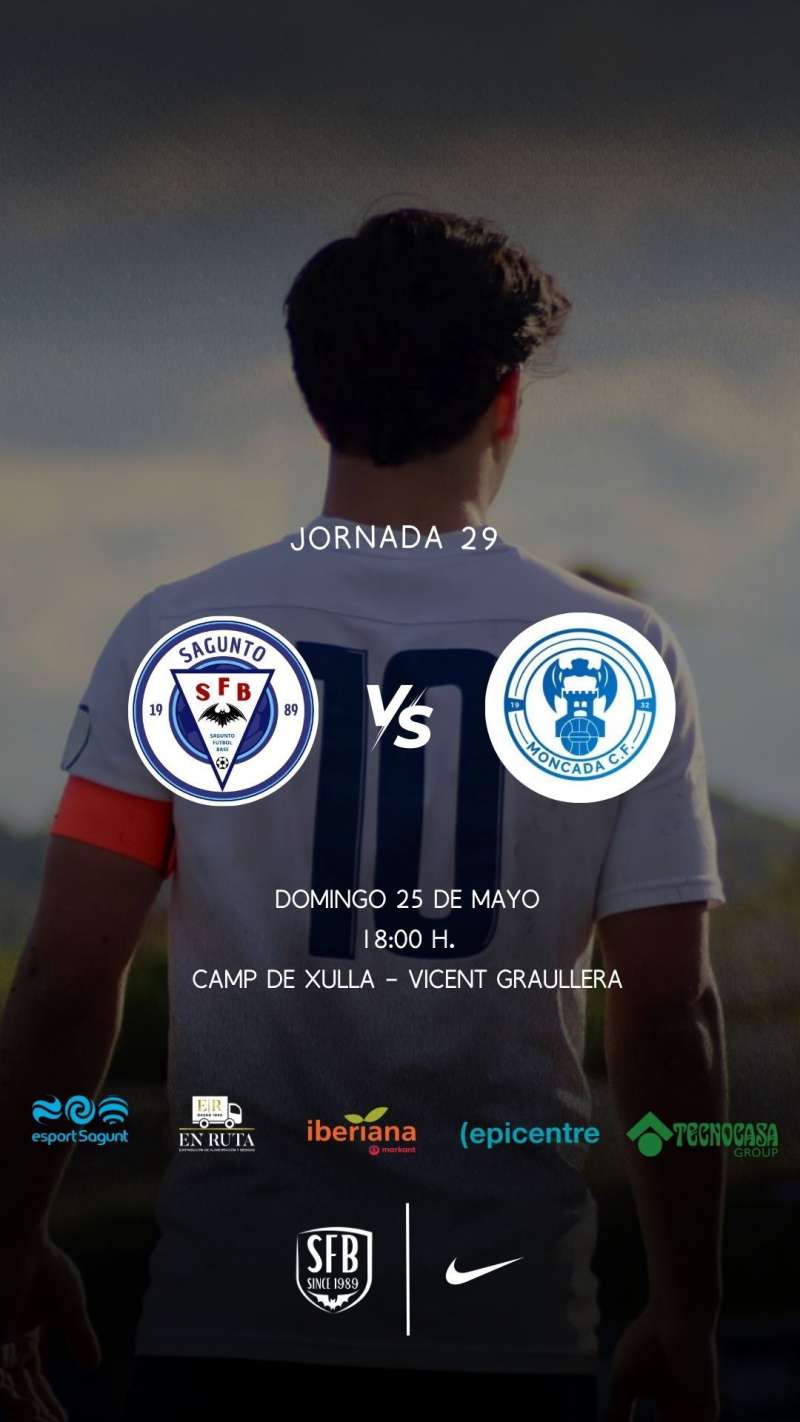 Cartel del partido.  EPDA 