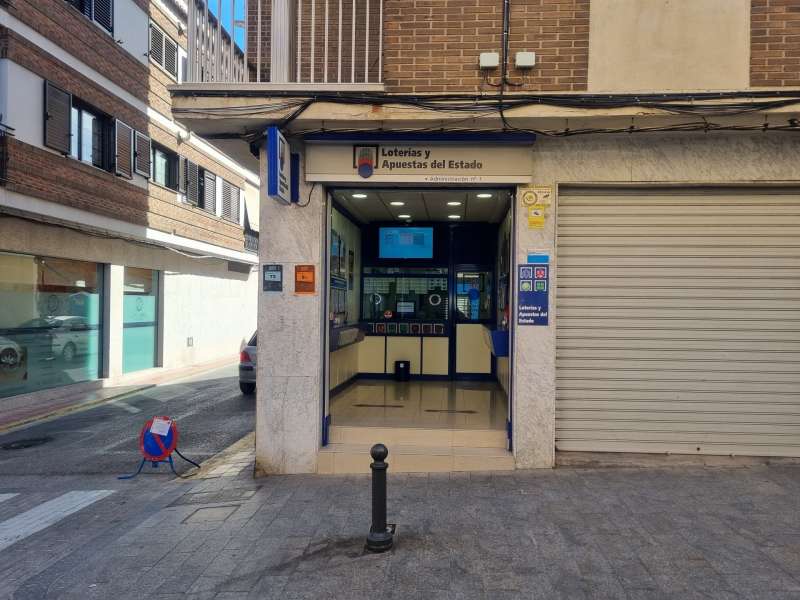 Administracin donde se ha vendido el dcimo premiado. EPDA