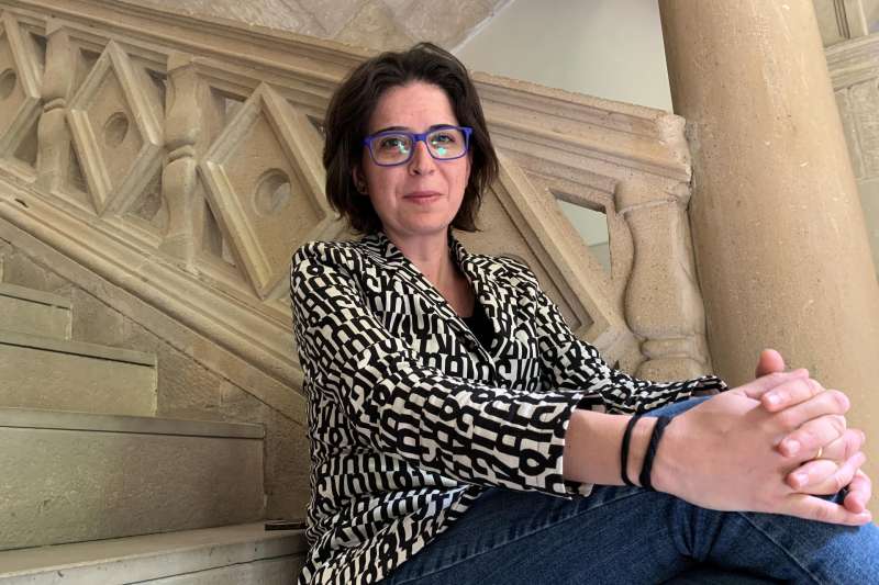 La escritora y exdirectora de la Fundación Francisco Brines, Àngels Gregori, una de las denunciantes de esta situación. /EFE/ Fermín Cabanillas