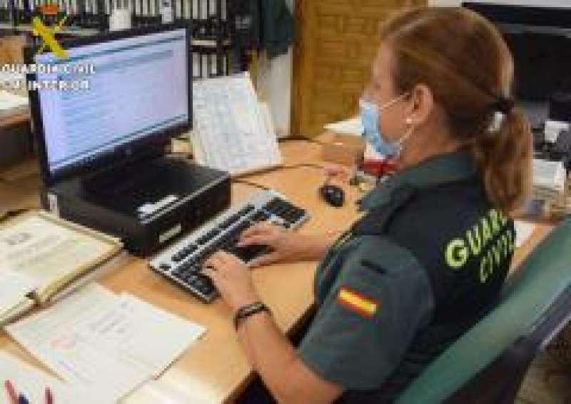 Guardia Civil trabajando en una imagen de archivo.