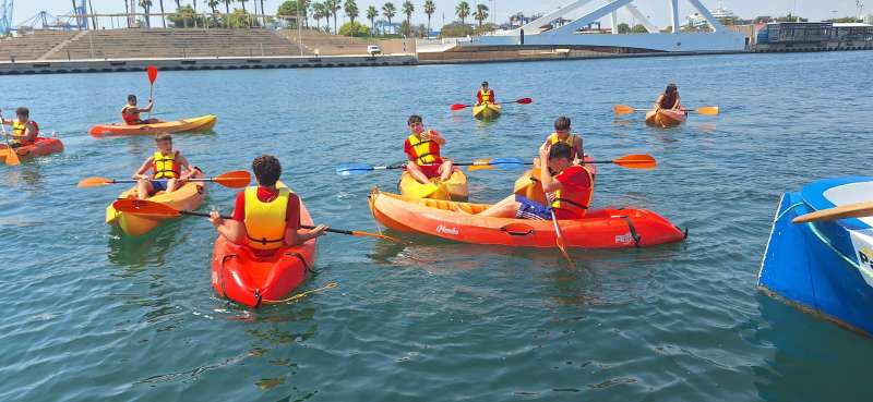 Jornada de kayak. EPDA