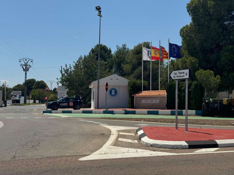 Entrada a la urbanitzaci Torre de Portaceli. EPDA
