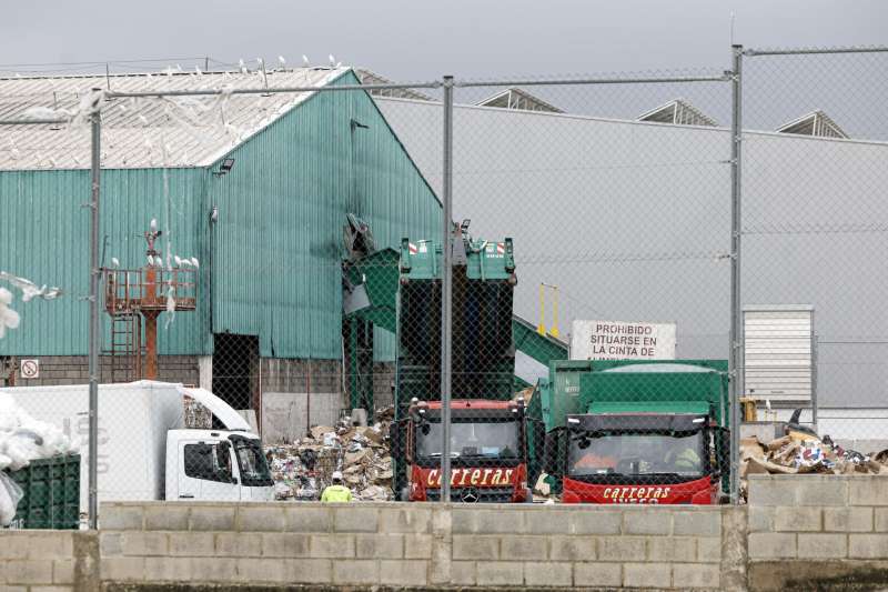 En la imagen, la planta de reciclaje de Paterna donde se ha hallado el cad�ver. EFEKai F�rsterling
