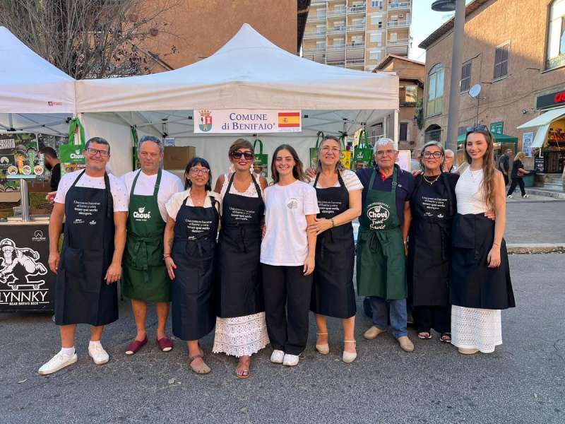 Visita de Benifai a Valmonte  Foto: Ayuntamiento de Benifai