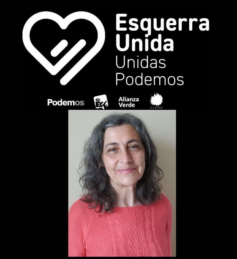 Marta Alonso lidera la lista de Izquierda Unida-Podemos en Requena./EPDA