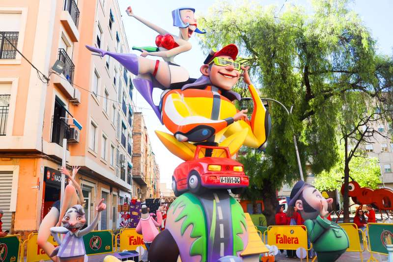 Primer premio a la falla Plac?a de Lepanto.  EPDA