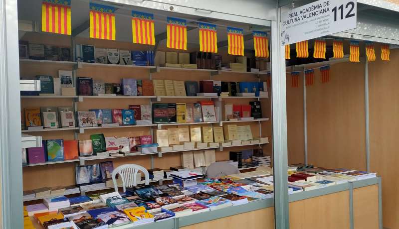 Caseta en la Fira del Llibre.  EPDA