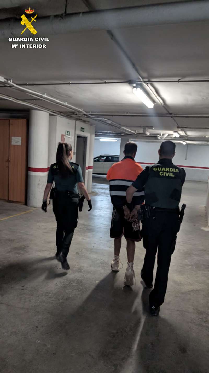 Imagen del detenido.  EPDA