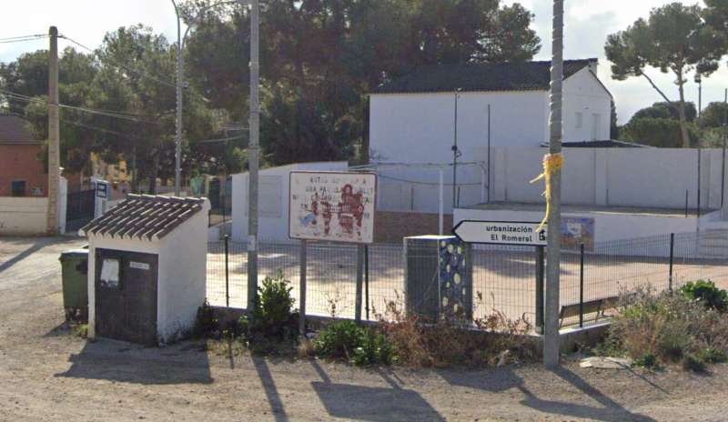 Urbanizaci�n El Romeral de Marines. GOOGLE MAPS