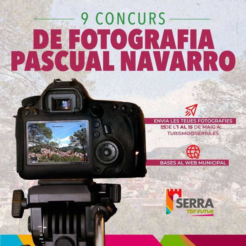 Cartell del 9 concurs de Fotografia Pascual Navarro. EPDA