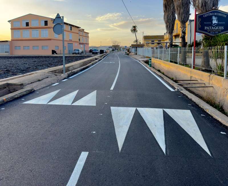 El Cam Fondo tras los trabajos. EPDA