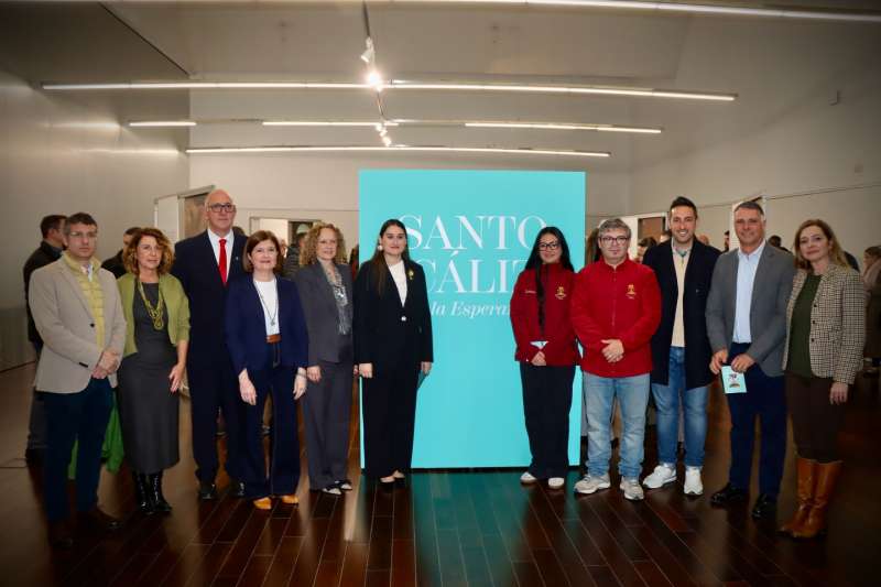 Inauguraci� de lexposici� Sant Calze de lEsperan�a.EPDA