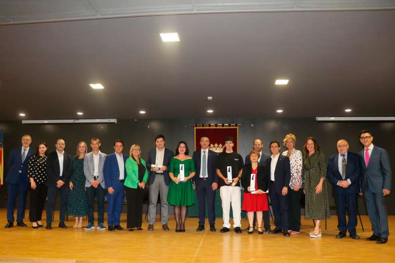 Premiats dels Premis Jaume I de Llria.  EPDA 