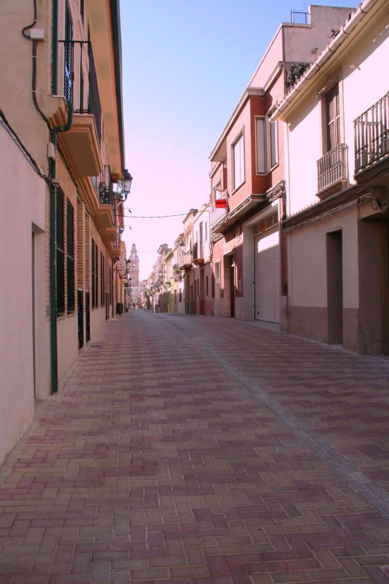 Imagen de archivo de una calle de Burjassot.EPDA 