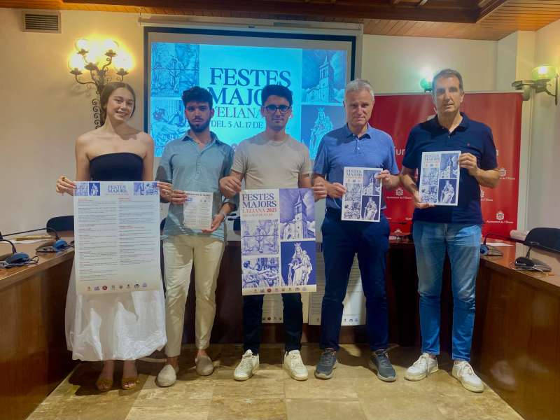 Presentaci de la programaci de les Festes 2025 de lEliana. EPDA