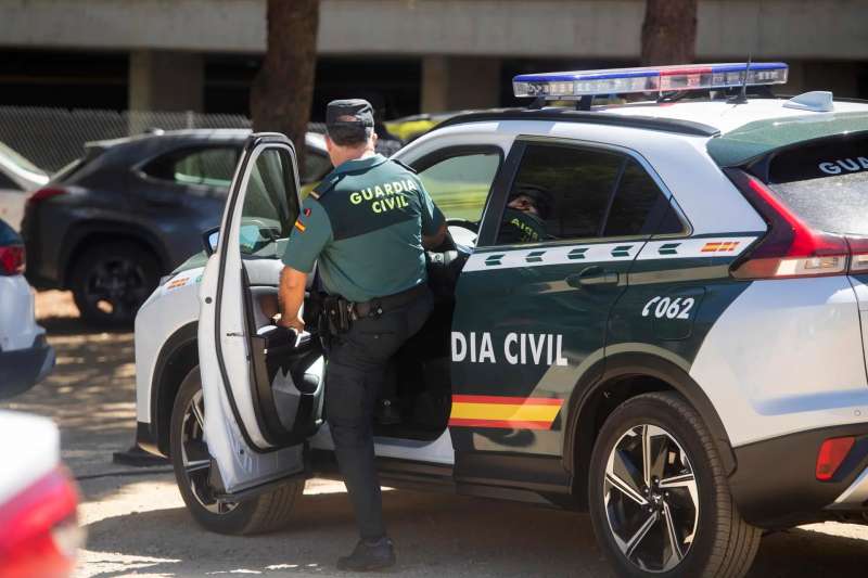 Un agente de la Guardia Civil en una imagen de archivo.  EFE