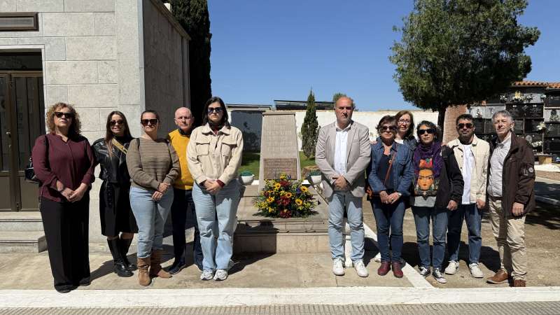 Acto de homenaje a las v�ctimas de la Guerra Civil y la dictadura en Massamagrell.  EPDA
