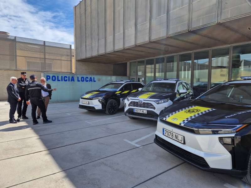 Nuevos veh�culos de la Polic�a Local de Alboraia.EPDA