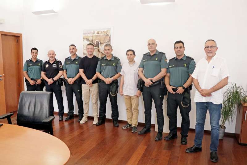 Reuni a lAjuntament de Llria. EPDA