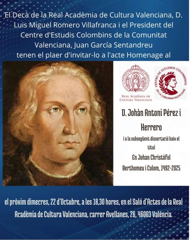 Cartel del acto. EPDA