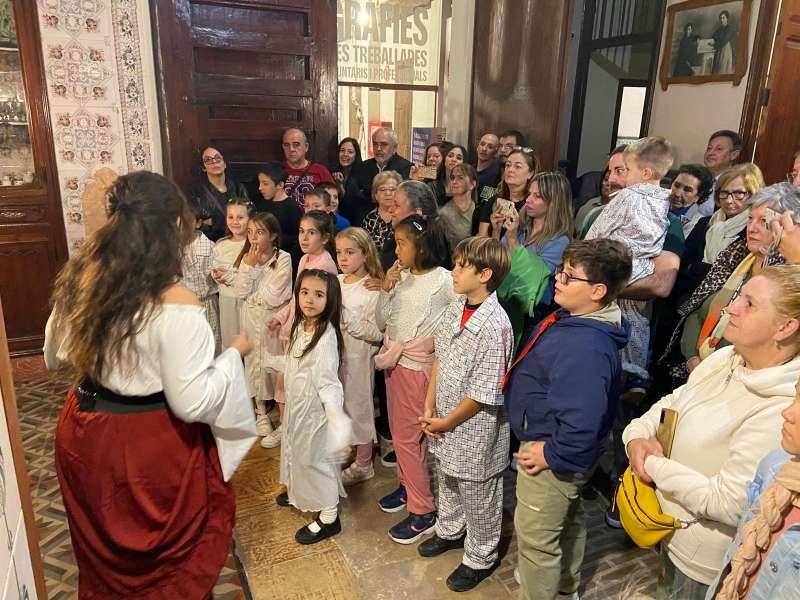 Un moment del recorregut. EPDA