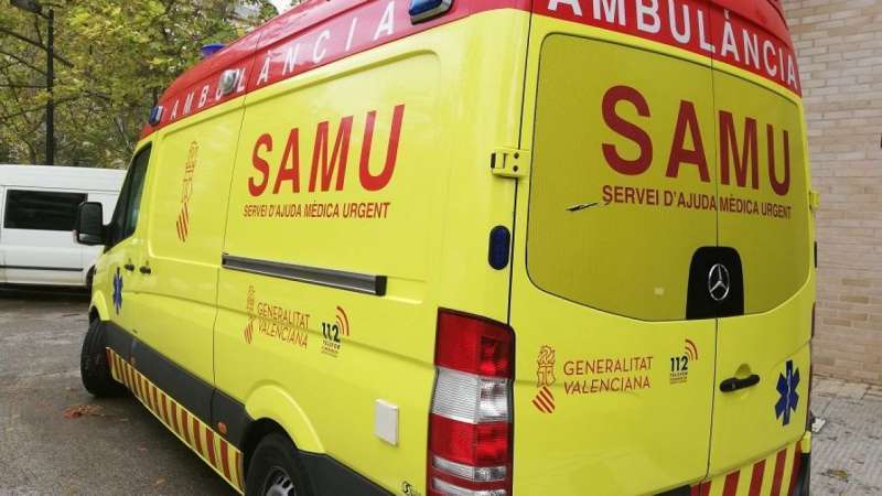 Una ambulancia del SAMU.  EPDA
