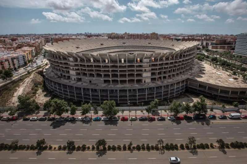 El Nou Mestalla en una foto de archivo.EFE