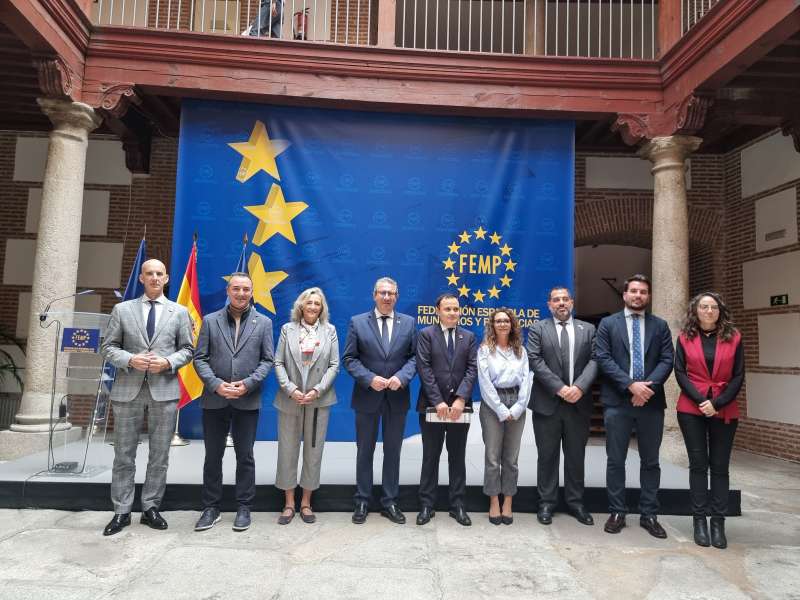 Acto de constitucin del Consejo de Gobierno de la Red de Entidades Locales para la Agenda 2030 en Madrid. EPDA