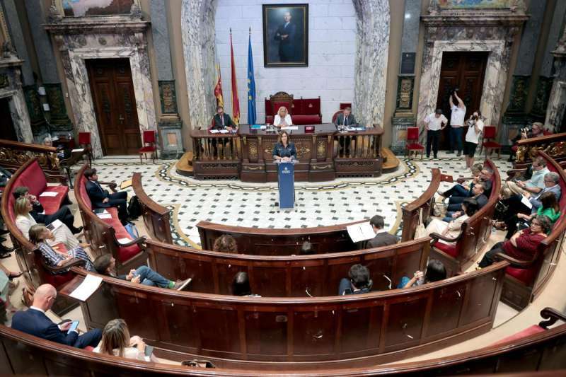 Imagen del pleno de Valencia. EPDA