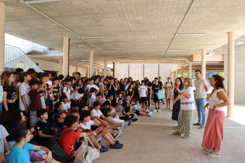 Foto del comiat.  EPDA